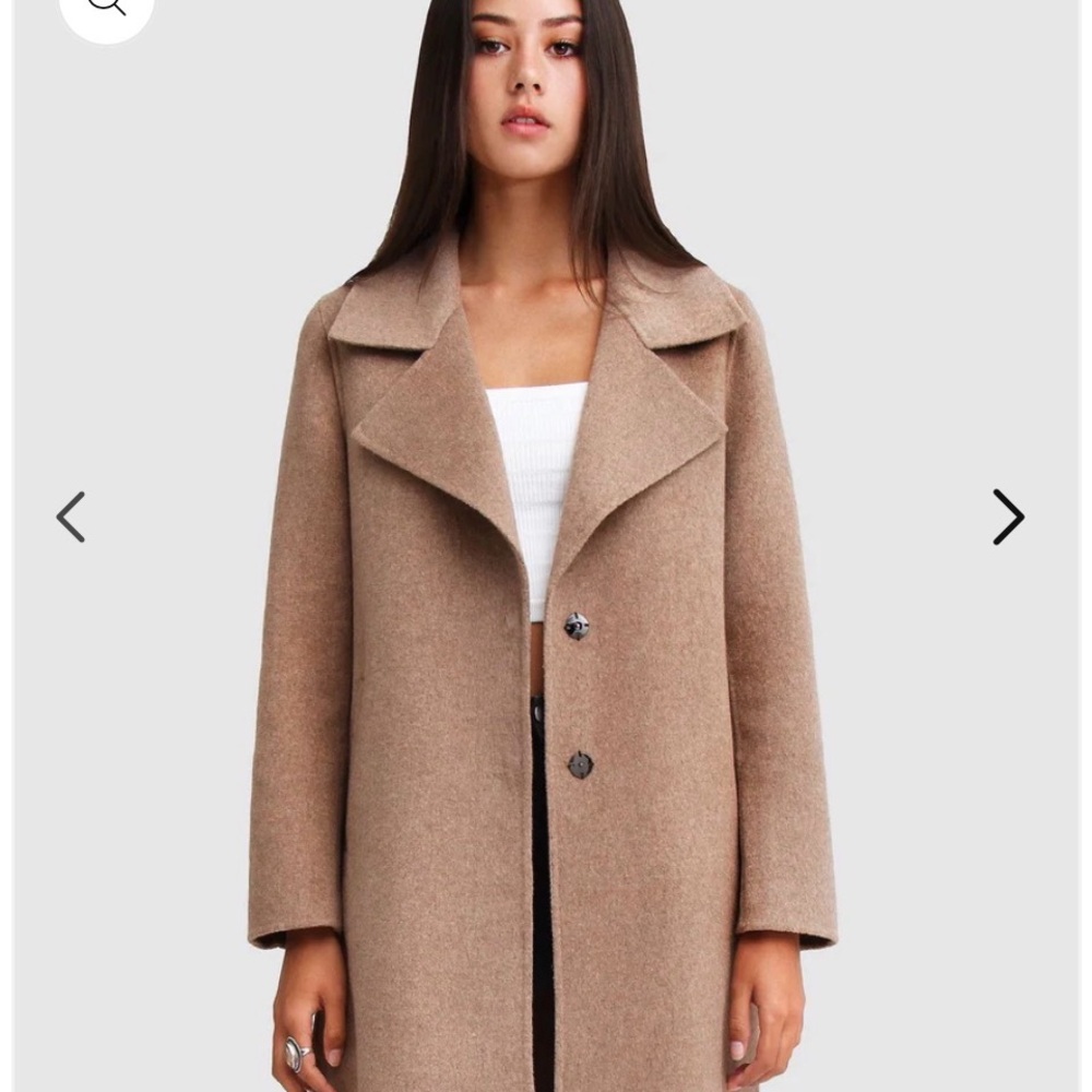 Elegant Navy Trench Coat
Belle and Bloom Ex Boyfriend jacket